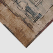 ontkoppeling van het stadsdeel tissuepapier (Detail)