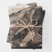  ontkoppeling van het vliegtuig inpakpapier vel (In situ)