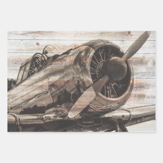  ontkoppeling van het vliegtuig inpakpapier vel (Voorkant)