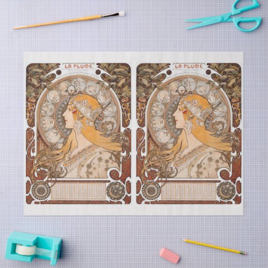 ontkoppeling van het Zodiac-collage Tissuepapier (Craft)