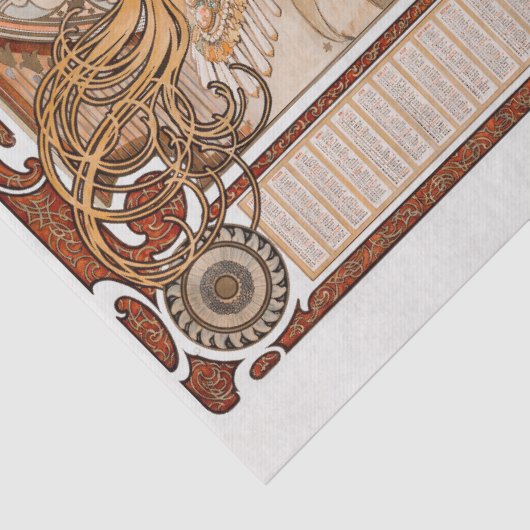  ontkoppeling van het Zodiac-collage Tissuepapier (Detail)