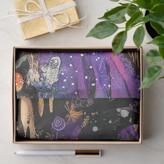 ontkoppeling van houtwijg tissuepapier (Geschenk)