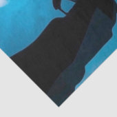 Ontkoppeling van Howling Wolf Tissuepapier (Detail)