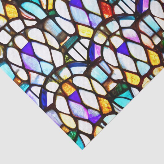 Ontkoppeling van ingesloten kerruiten tissuepapier (Detail)