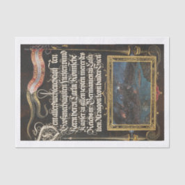 Ontkoppeling van kalkhoudende kalligrafie tissuepapier