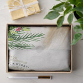  ontkoppeling van kerstman en kerstgroen tissuepapier (Geschenk)