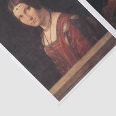 Ontkoppeling van klassieke kunstvrouwen tissuepapier (Detail)