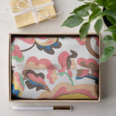 Ontkoppeling van kleurrijke buho-patroonpatronen tissuepapier (Geschenk)