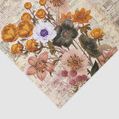 ontkoppeling van kleurrijke flora tissuepapier (Detail)