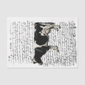 Ontkoppeling van Koe van ontwerper Tissuepapier (Voorkant)