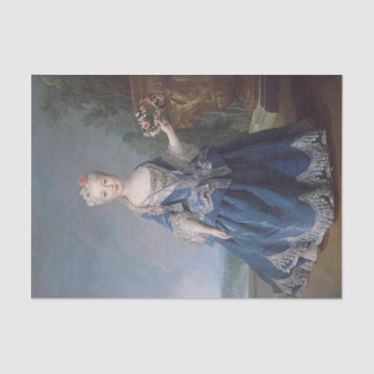 Ontkoppeling van koningin 3 tissuepapier (Voorkant)