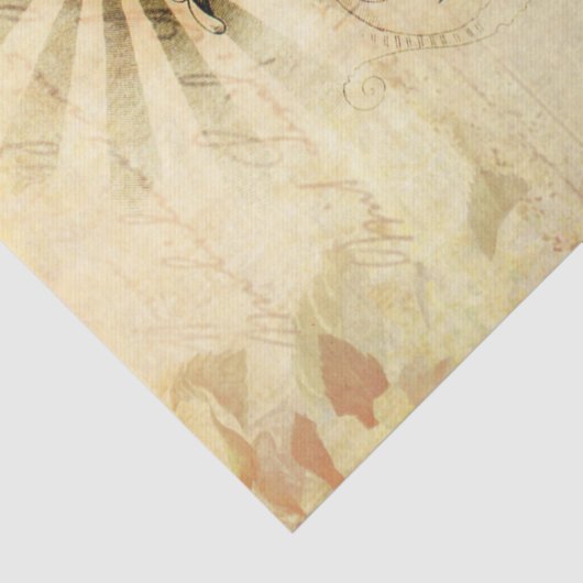 Ontkoppeling van koningin Bee Ephemera Tissuepapier (Detail)