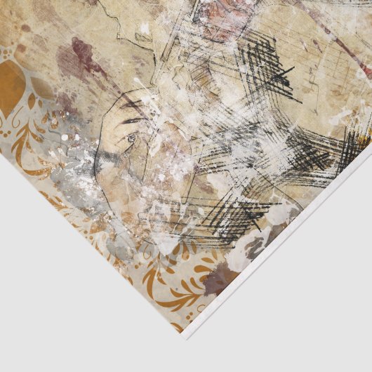 Ontkoppeling van kunstondergrondse ondergrond tissuepapier (Detail)