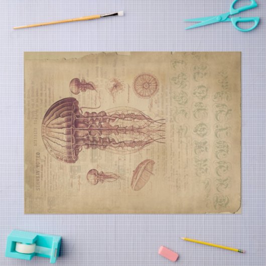  ontkoppeling van kwallen tissuepapier (Craft)