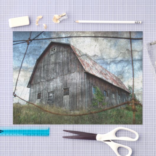 ontkoppeling van landstaal tissuepapier (Craft)