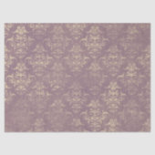 Ontkoppeling van lavender en Gold Damask Tissuepapier (Voorkant)