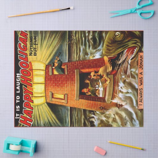 Ontkoppeling van Lighthouse GATC Tissuepapier (Craft)