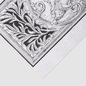 Ontkoppeling van lion lijst tissuepapier (Detail)