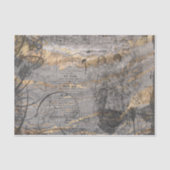 Ontkoppeling van marmer-dames tissuepapier (Voorkant)