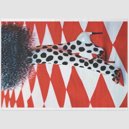 Ontkoppeling van mode tissuepapier (Voorkant)