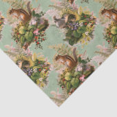 Ontkoppeling van munken en vogels tissuepapier (Detail)