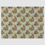 Ontkoppeling van munken en vogels tissuepapier (Voorkant)