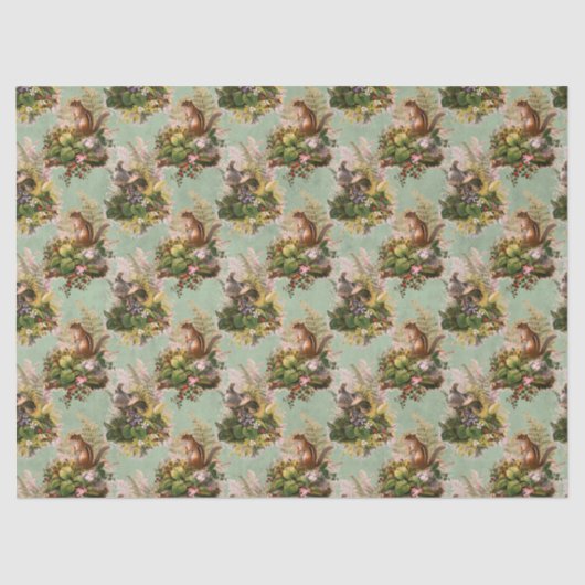 Ontkoppeling van munken en vogels tissuepapier (Voorkant)