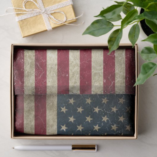 ontkoppeling van noodvlag aan amerikaanse overheid tissuepapier (Geschenk)