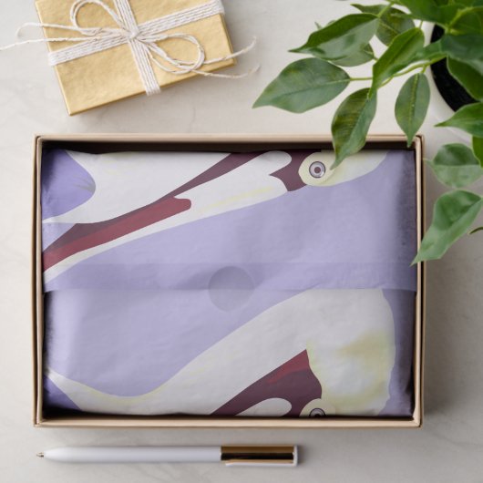 Ontkoppeling van Pelican Pelicans Tissuepapier (Geschenk)