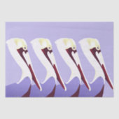 Ontkoppeling van Pelican Pelicans Tissuepapier (Voorkant)