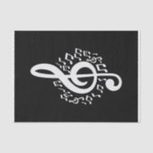 Ontkoppeling van ref.-weefsel met ref. tissuepapier (Voorkant)