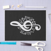 Ontkoppeling van ref.-weefsel met ref. tissuepapier (Craft)