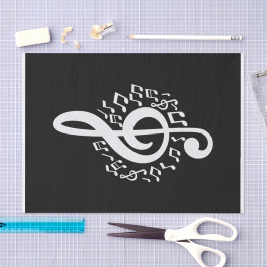 Ontkoppeling van ref.-weefsel met ref. tissuepapier (Craft)