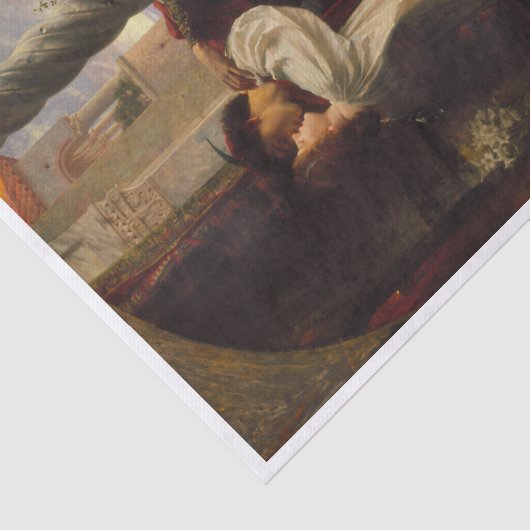 Ontkoppeling van Romeo en Juliette Tissuepapier (Detail)