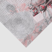 ontkoppeling van Roos en vogels Tissuepapier (Detail)