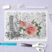 Ontkoppeling van Roos van bloem Tissuepapier (Craft)