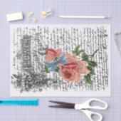 Ontkoppeling van roos voor libellen tissuepapier (Craft)