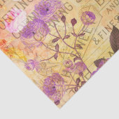 Ontkoppeling van  Rozen en bijen Tissuepapier (Detail)