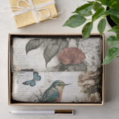 ontkoppeling van Rozen en vogels Tissuepapier (Geschenk)