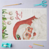  ontkoppeling van Santa en Jingle Bells Tissuepapier (Craft)