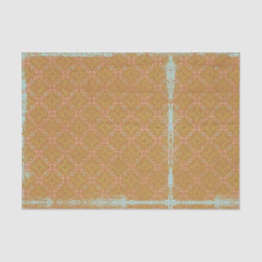 ontkoppeling van sierbloementspatroon tissuepapier (Voorkant)