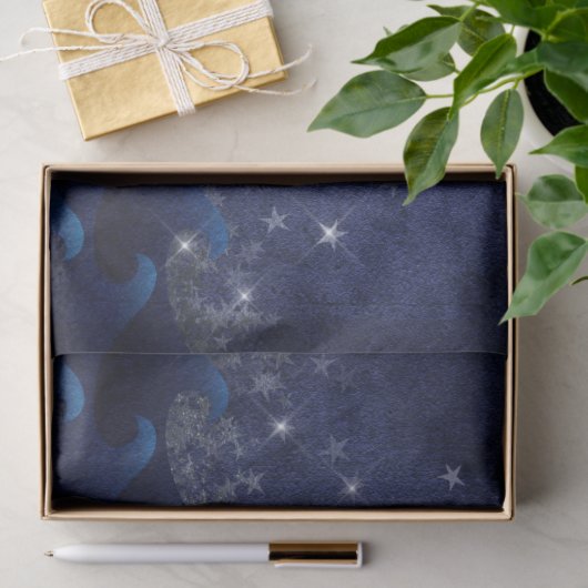Ontkoppeling van Starry Ocean Night Tissuepapier (Geschenk)