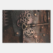 Ontkoppeling van sterpunk inpakpapier vel (Voorkant)