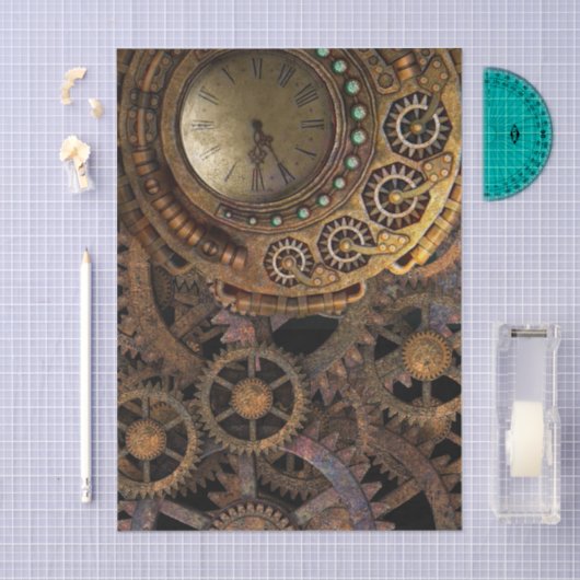 Ontkoppeling van stoampunk tissuepapier (Craft)