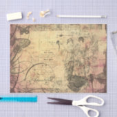 Ontkoppeling van Sunset Dames Tissuepapier (Craft)