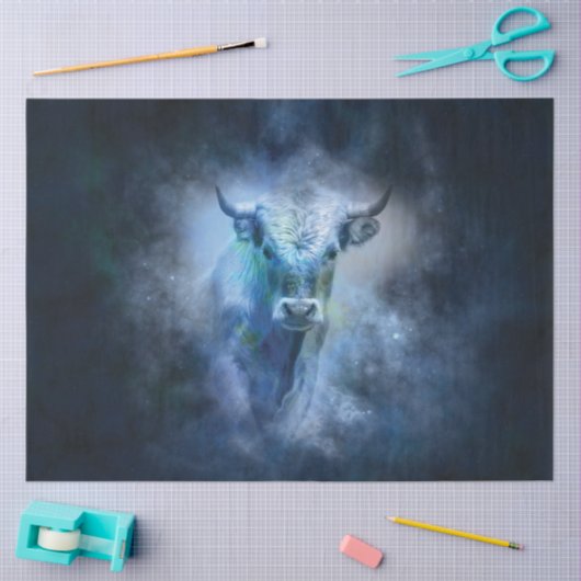 ontkoppeling van Taurus Bull Tissuepapier (Craft)