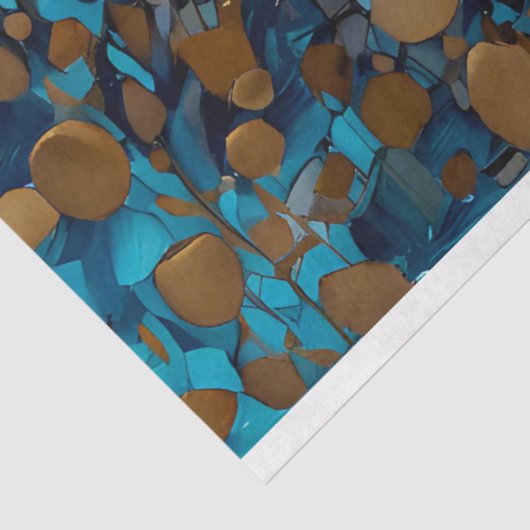 Ontkoppeling van  tijger tissuepapier (Detail)