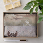 Ontkoppeling van trekpaarden tissuepapier (Geschenk)