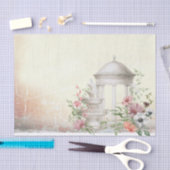 Ontkoppeling van tuinbloem tissuepapier (Craft)