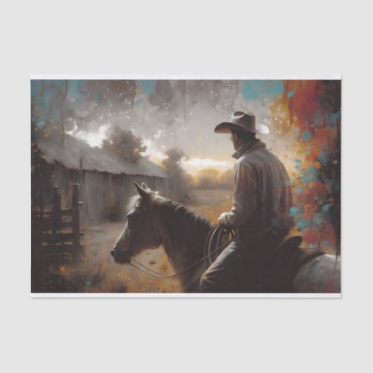 ontkoppeling van verweerde schuren tissuepapier (Voorkant)